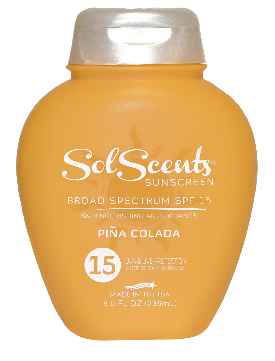 Solscents® Piña Colada Sunscreen Lotion - SPF 15 - SolScents