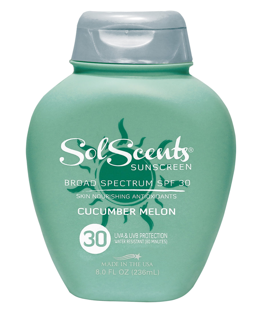 Solscents® Cucumber Melon Sunscreen Lotion - SPF 30 - SolScents