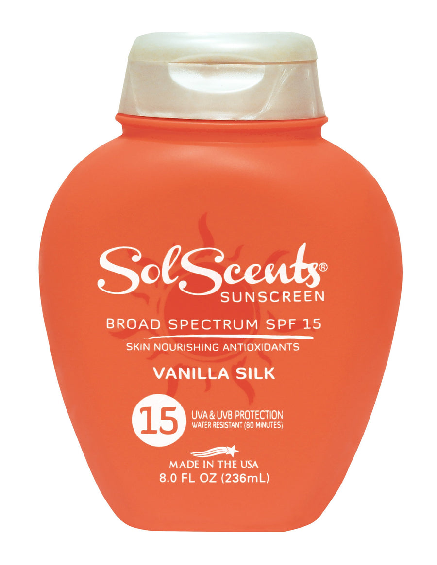 Solscents® Vanilla Silk Sunscreen Lotion - SPF 15 - SolScents